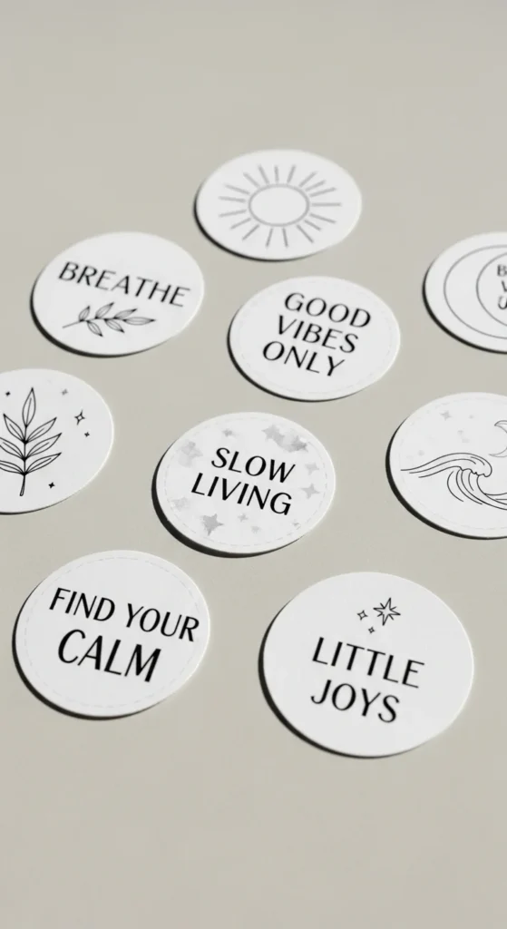 aesthetic quote stickers