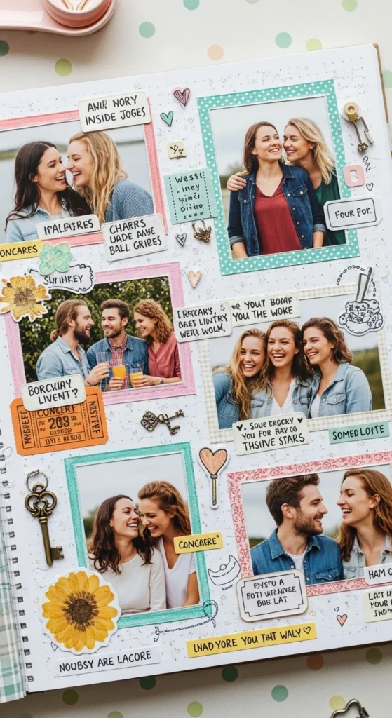 friendship scrapbook ideas