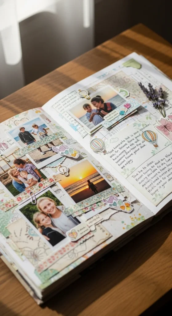 memory scrapbook ideas