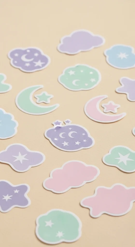 pastel aesthetic stickers