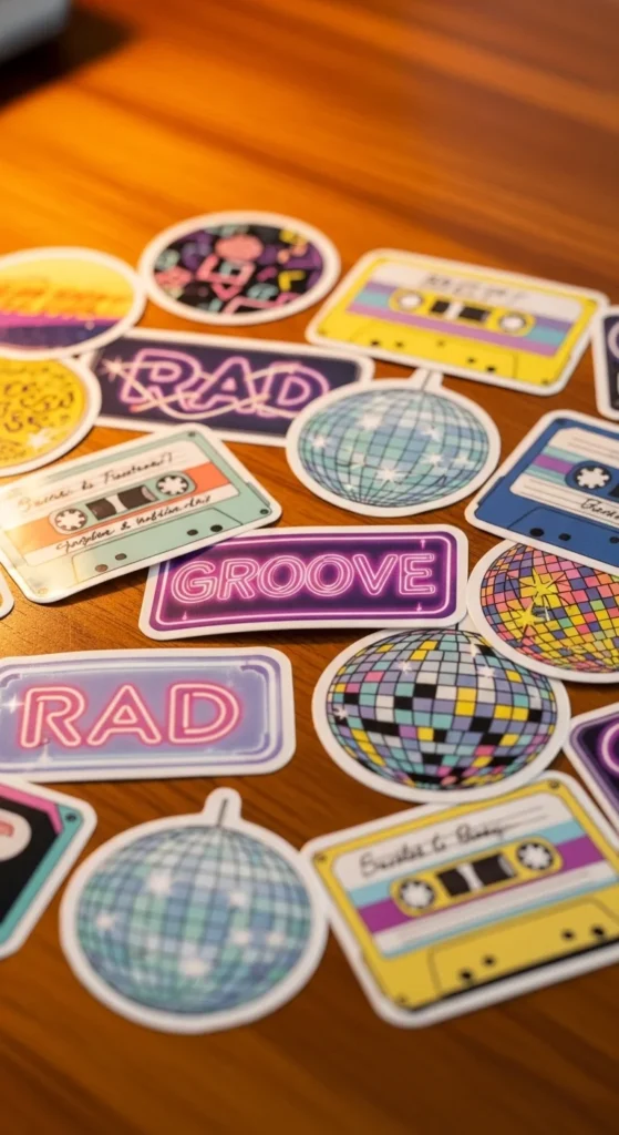 retro aesthetic stickers