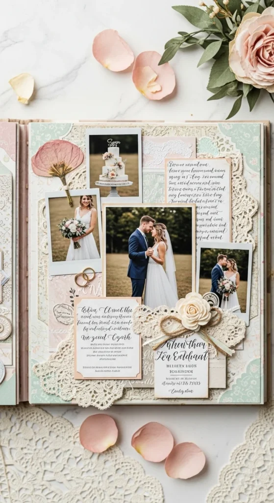 wedding scrapbook ideas