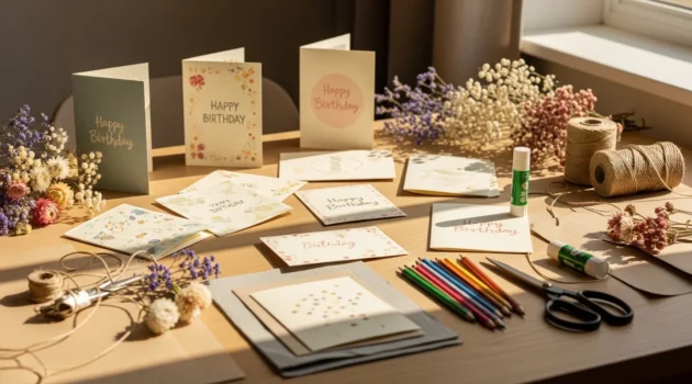 21 Simple Handmade Birthday Card Ideas for Stress-Free DIY Crafting