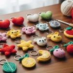 22 Easy Easy Crochet Keychain Pattern Ideas for Quick Beginner-Friendly Projects
