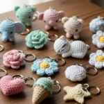 24 Cute Crochet Keychain Pattern Ideas for Adorable Handmade Accessories