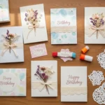 25 Aesthetic Handmade Birthday Card Ideas for Trendy and Beautiful DIY Gifts