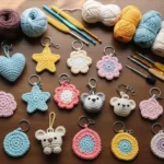 27 Simple Beginner Crochet Keychain Pattern Ideas for Stress-Free DIY Crafting