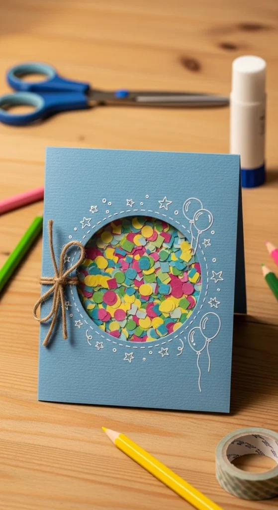 Confetti Shaker Card
