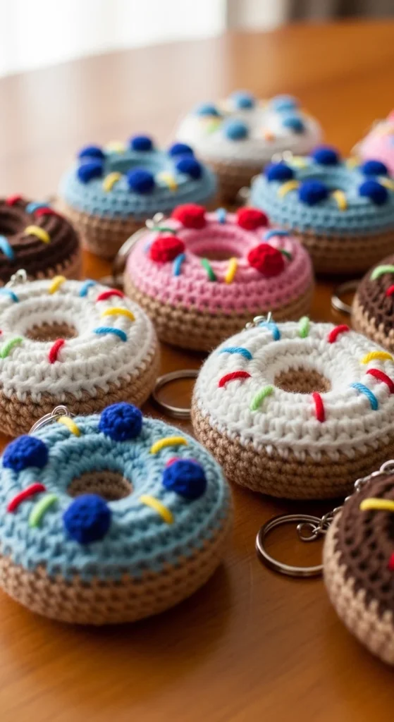 Donut Keychain