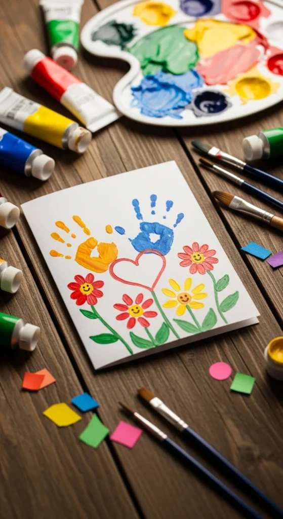 Handprint Art Card