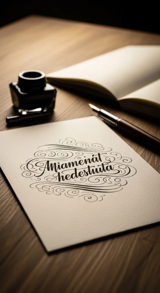 Handwritten Quote Card