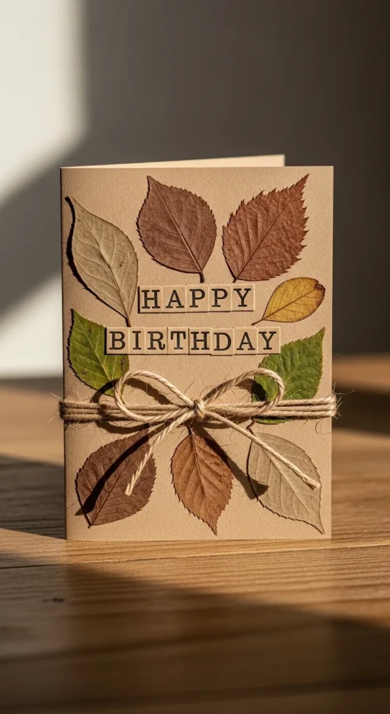 Kraft Paper Rustic Card