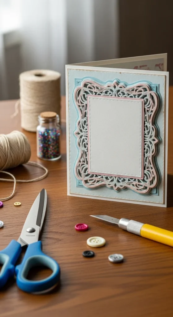 Layered Frame Card