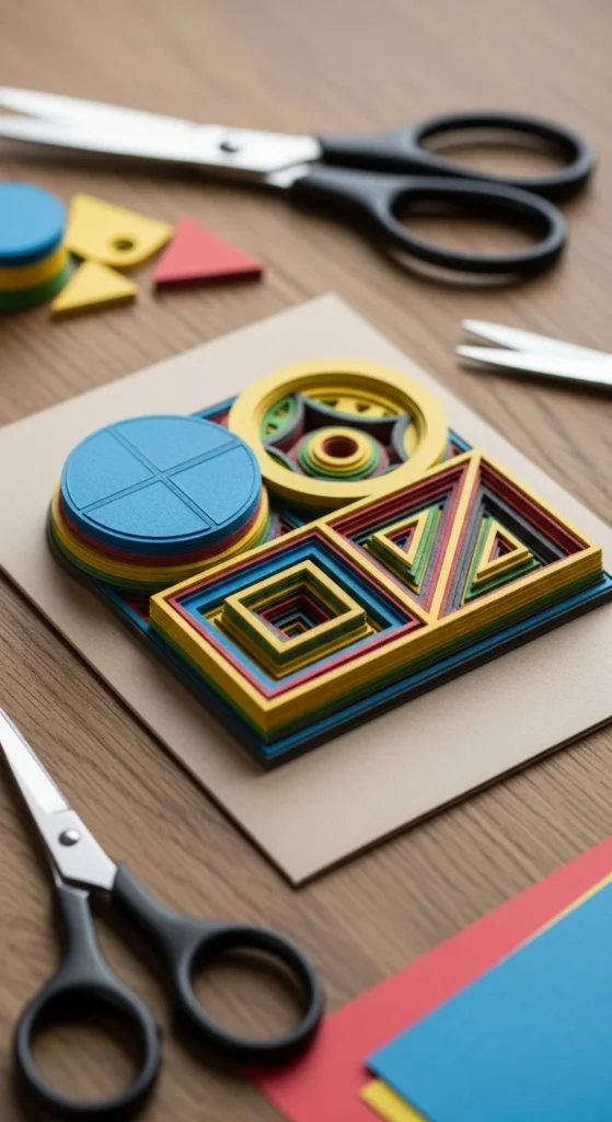 Layered Paper Cut Card