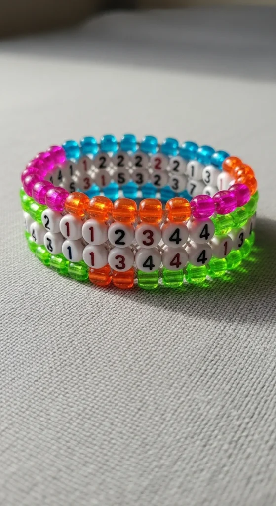 Lucky Number Beads