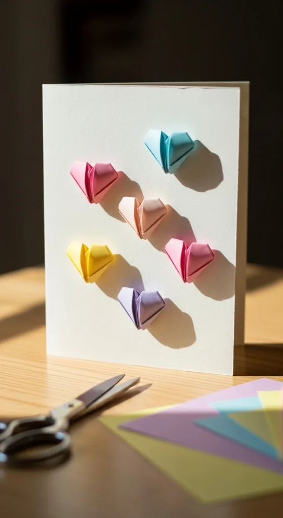 Origami Heart Card