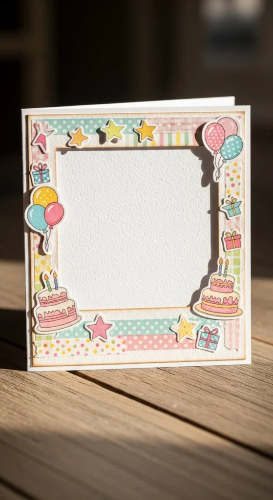 Polaroid Style Memory Card