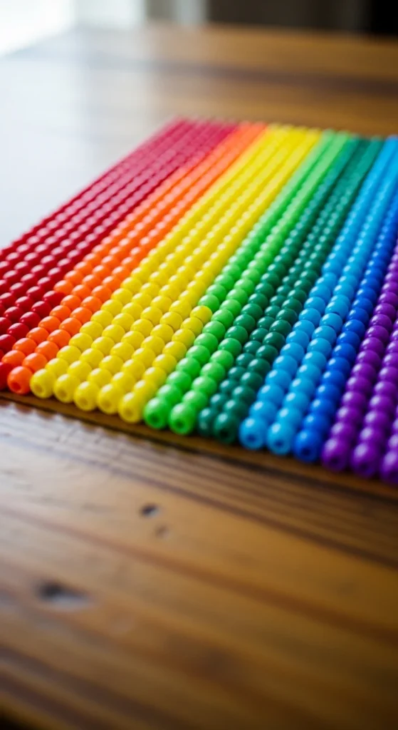 Rainbow Stripe Singles