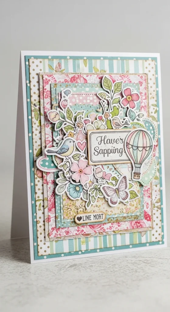Scrapbook Layered Card