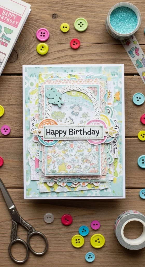 Scrapbook Style Card