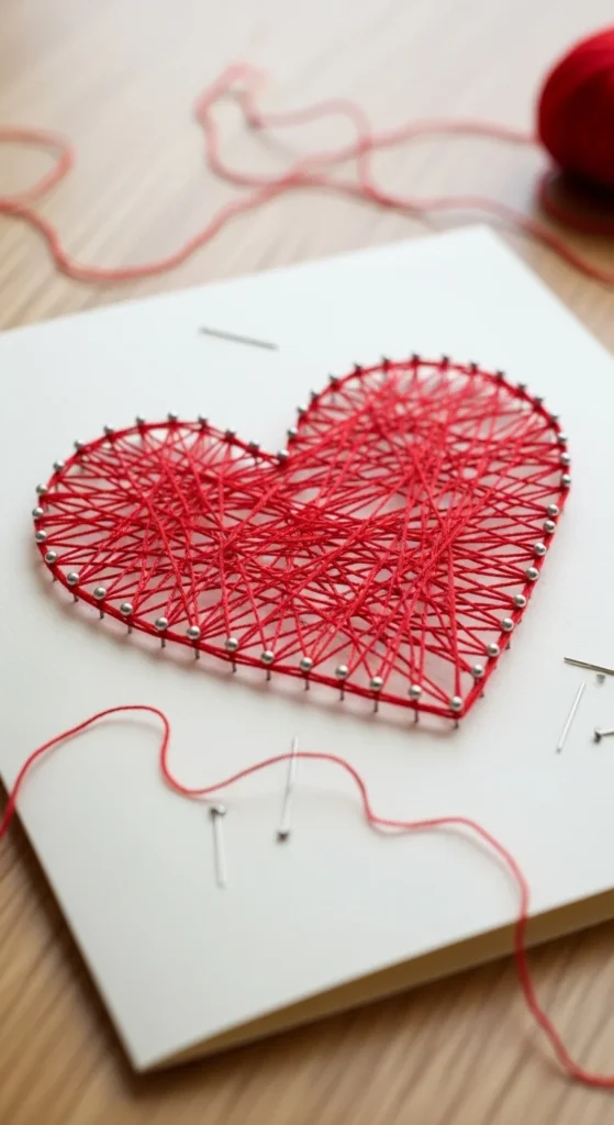 String Art Simple Card