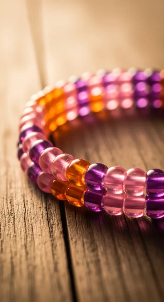 Sunset Gradient Beads