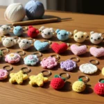 25 Creative Mini Crochet Keychain Pattern Ideas for Tiny and Giftable Accessories