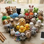 23 Unique Animal Crochet Keychain Pattern Ideas for Cute Handmade Gifts