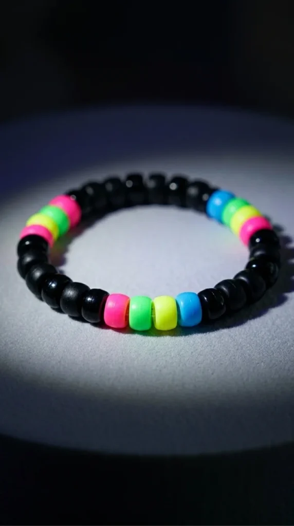 Black & Neon Contrast