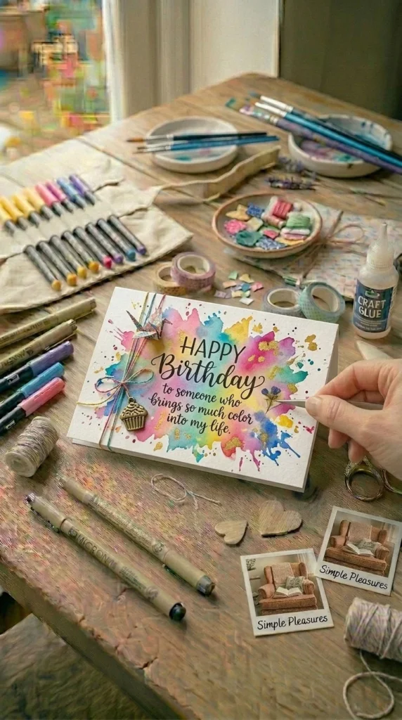 Color Splash Card