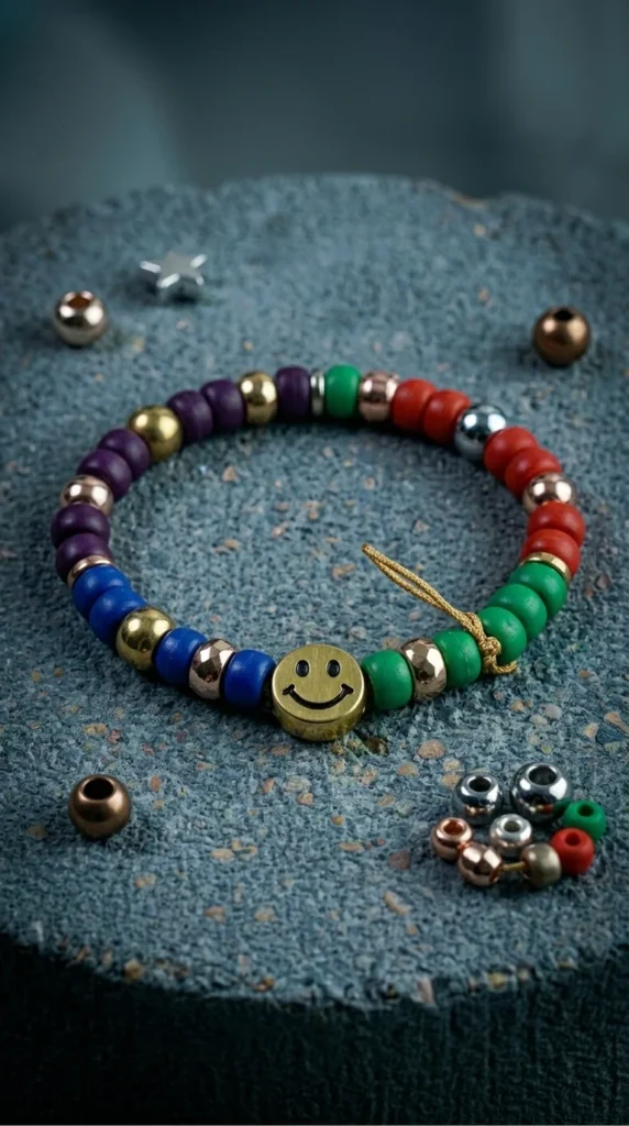Metallic Bead Accent