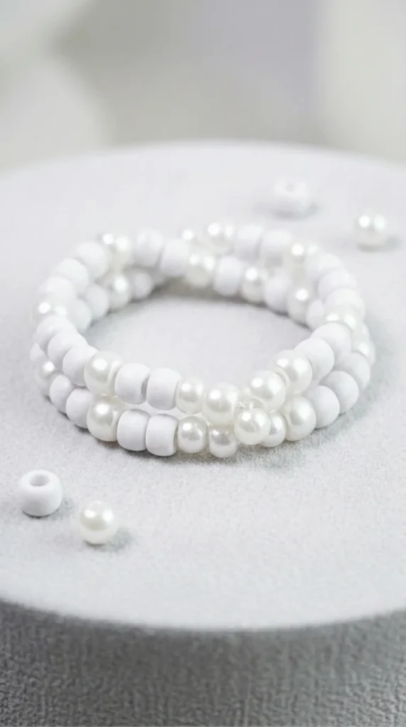 Mixed Size Bead Look