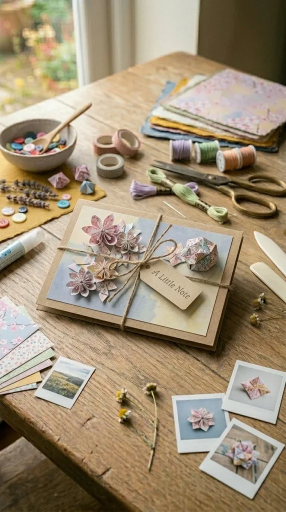 Origami Flower Card