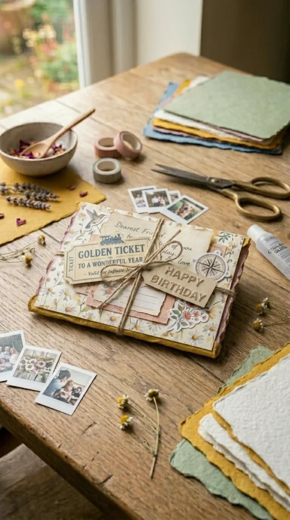 Scrapbook Style Card