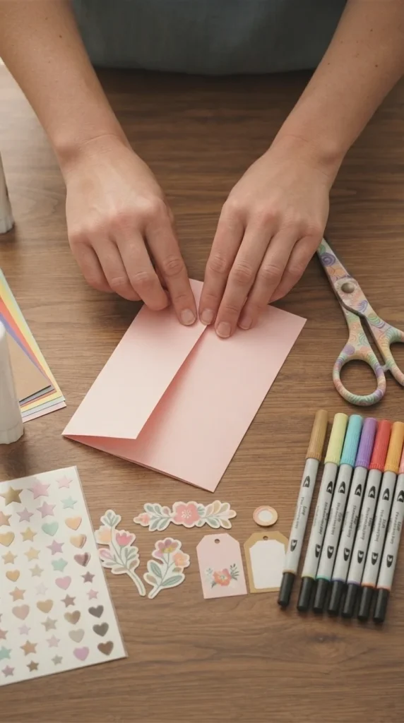 Choose and Fold Your Card Base