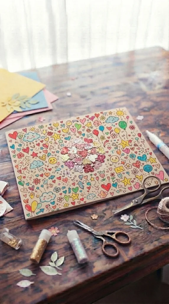 Cute Cartoon Doodle Card