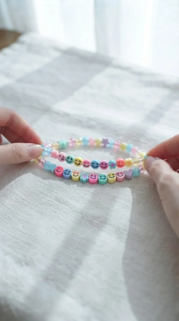 Emoji Code Bead Bracelets