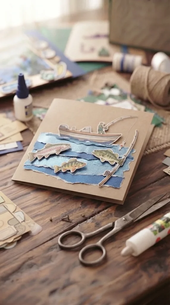 Fishing Theme Card