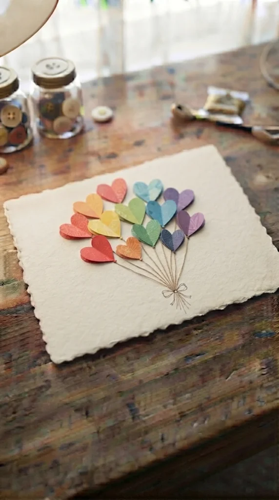 Heart Balloon Card