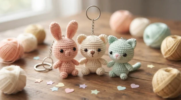 How to Crochet an Animal Keychain Pattern for an Adorable DIY Accessory