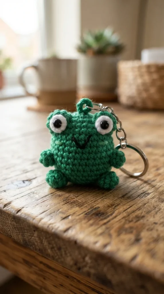 Mini Frog Pocket Keychain