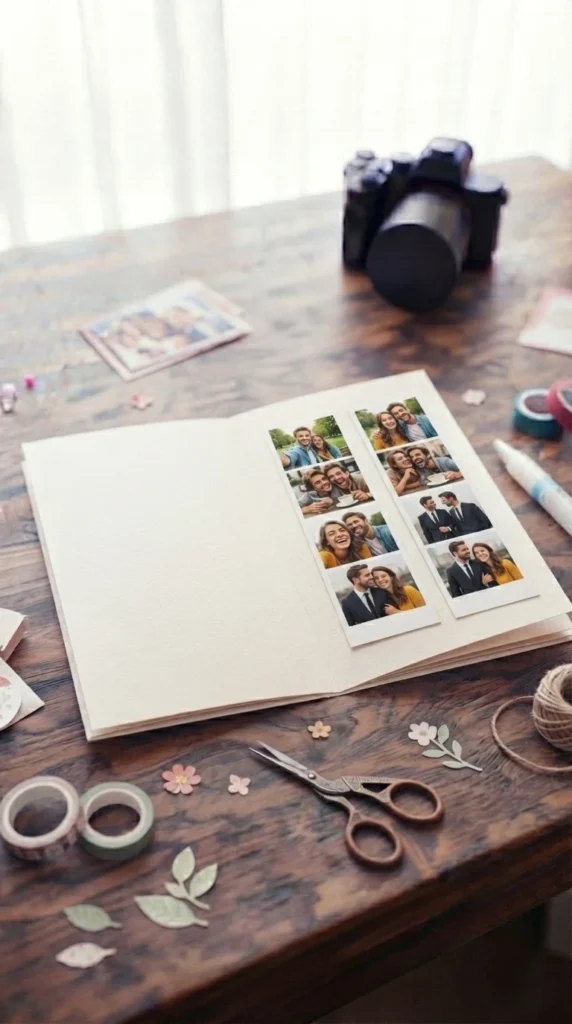 Photo Strip Love Card
