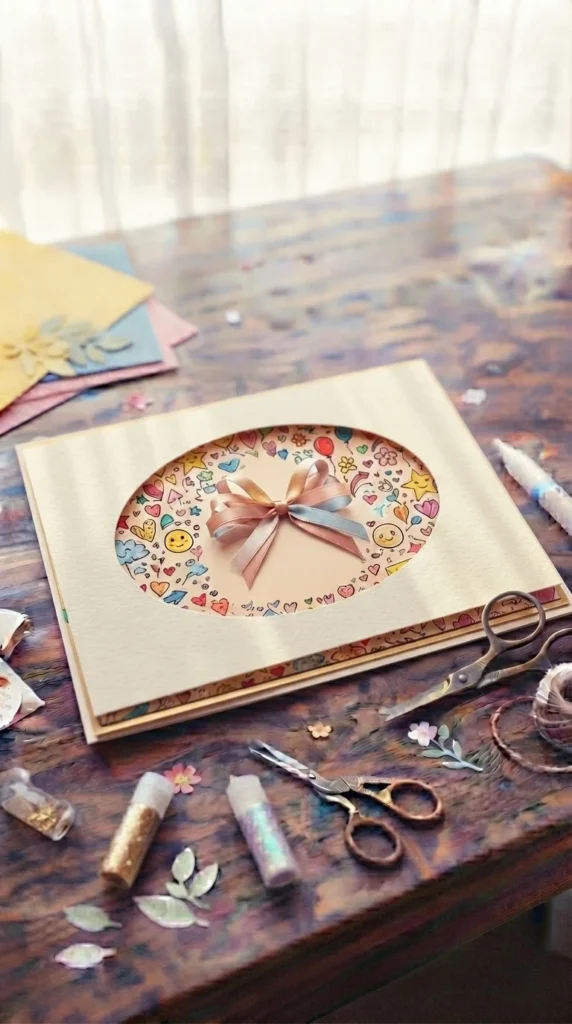 Ribbon Bow Layer Card