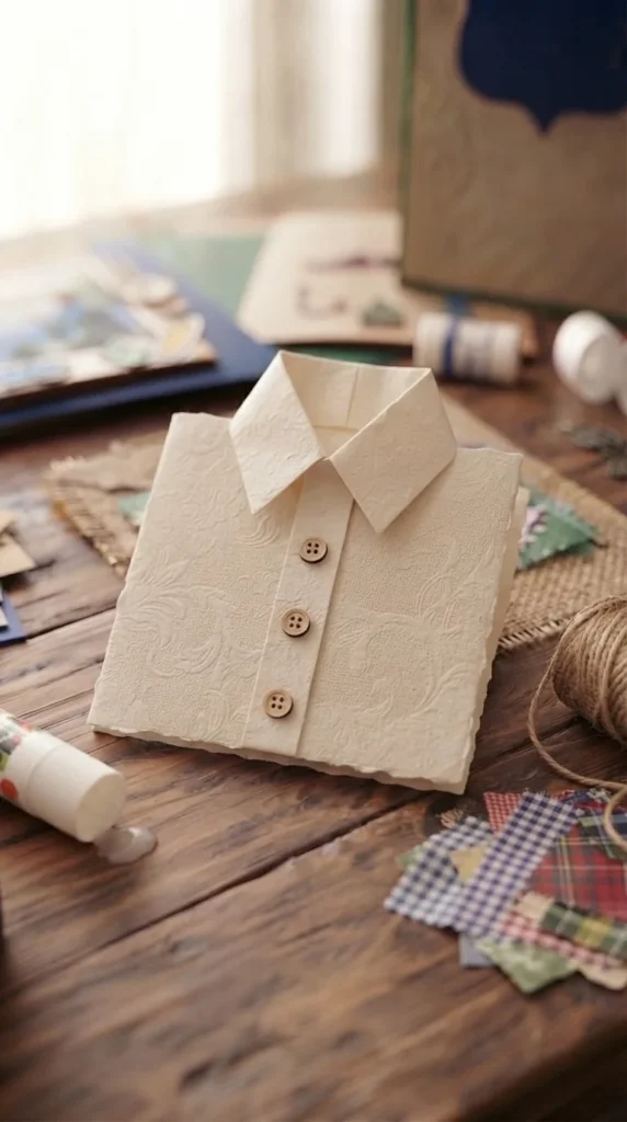Shirt Shaped Card Design