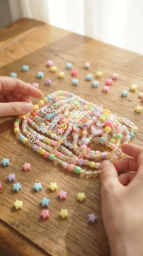 Star Pattern Friendship Beads