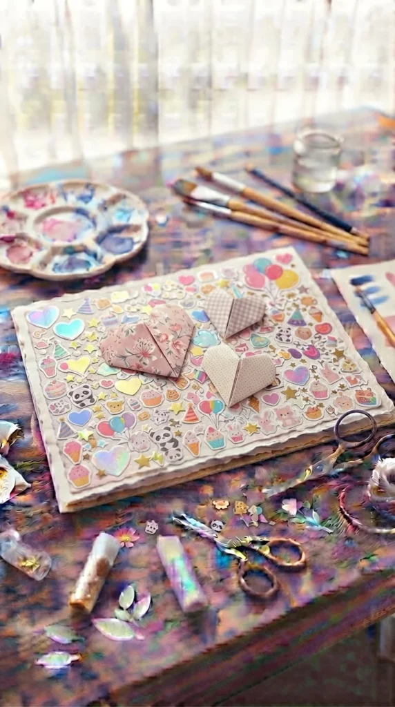 Sticker Explosion Card