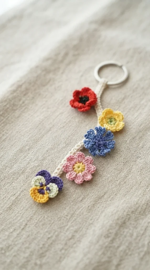 Wildflower Mix Keychain
